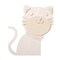 Unfinished Unpainted Wooden Cat Shape Cutout DIY Craft 6 Inches